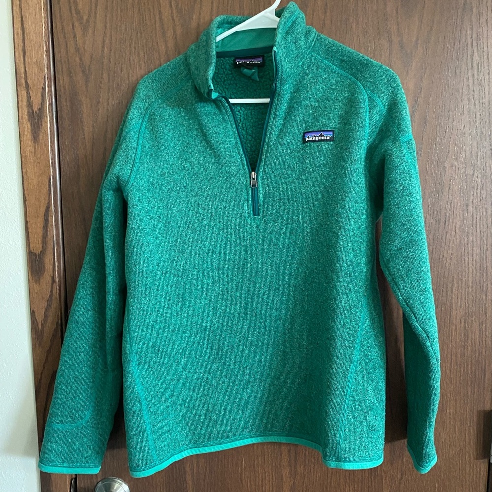 Green Patagonia Pullover
